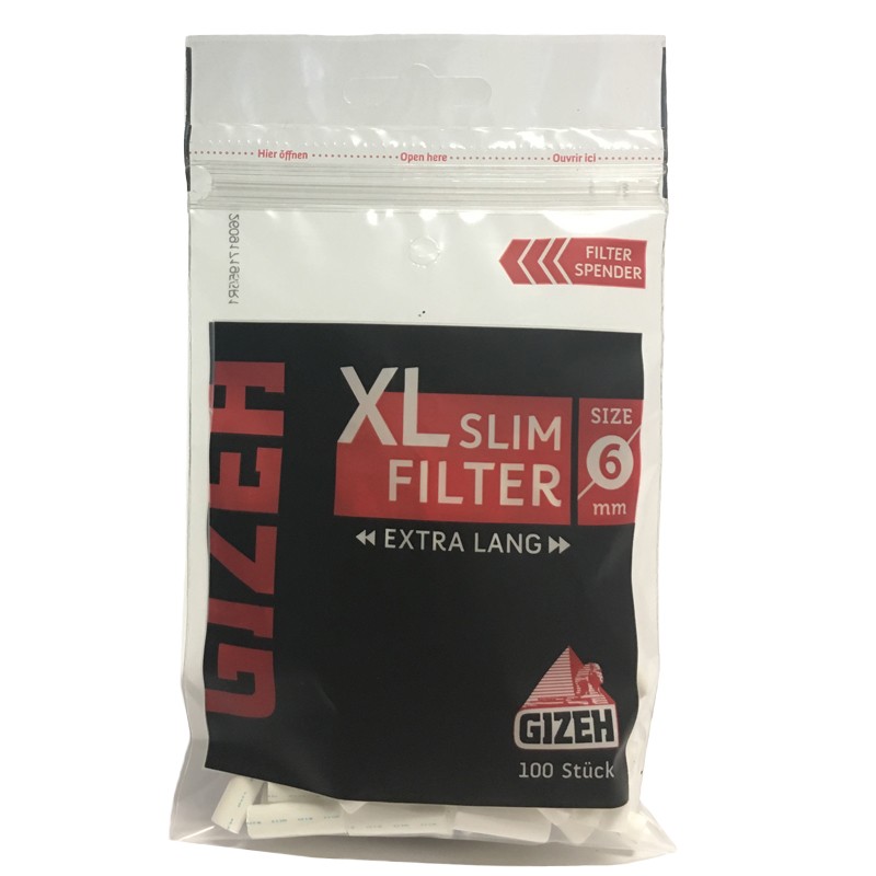 Gizeh XL Slim Filter Extra Lang – Earth Spirit Trading