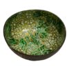 Kokosschale Mosaik Grün-Gold