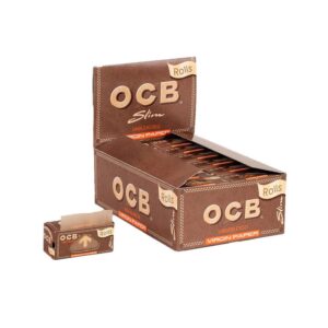 OCB Rolls Unbleached Box