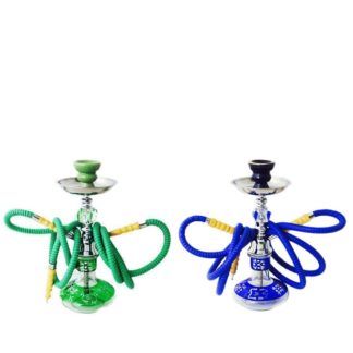 Shisha Flat Bottle Graviert 34cm