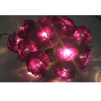 Violet Rose String Lights
