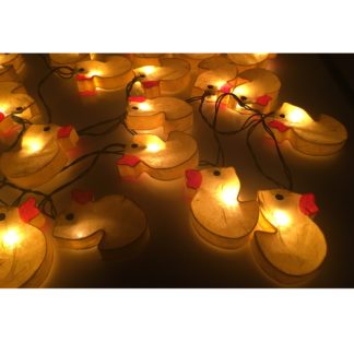 Yellow Duck Paper String Lights