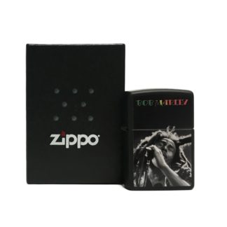 Zippo Bob Marley Black and White