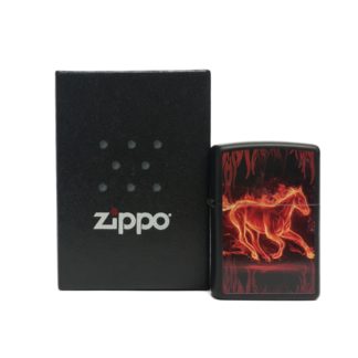 Zippo Flaming Horse