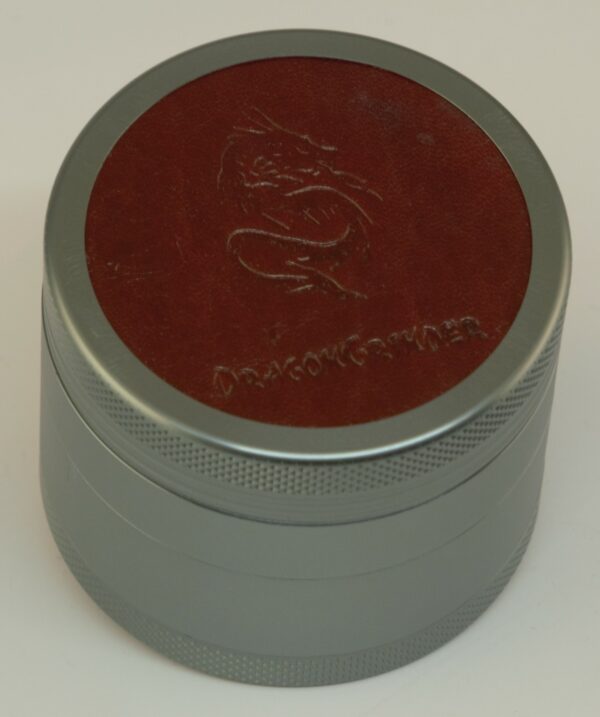 Dragongrinder 55mm 4-teilig Leder Grey