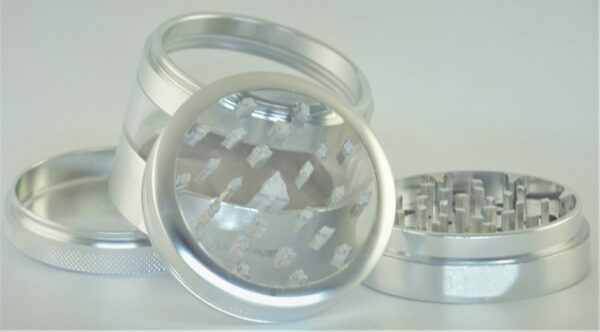 Shurikengrinder / Grind and Stash Acrylic Silver - Image 2