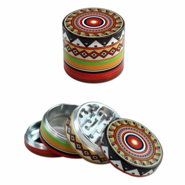 Totem Aluminium Grinder 4-tlg. von Black Leaf