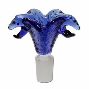 Glaskopf Cobra Blau