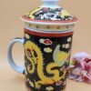Teetasse (Drachendesign)