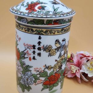 Japanische Teetasse (White Flowers)