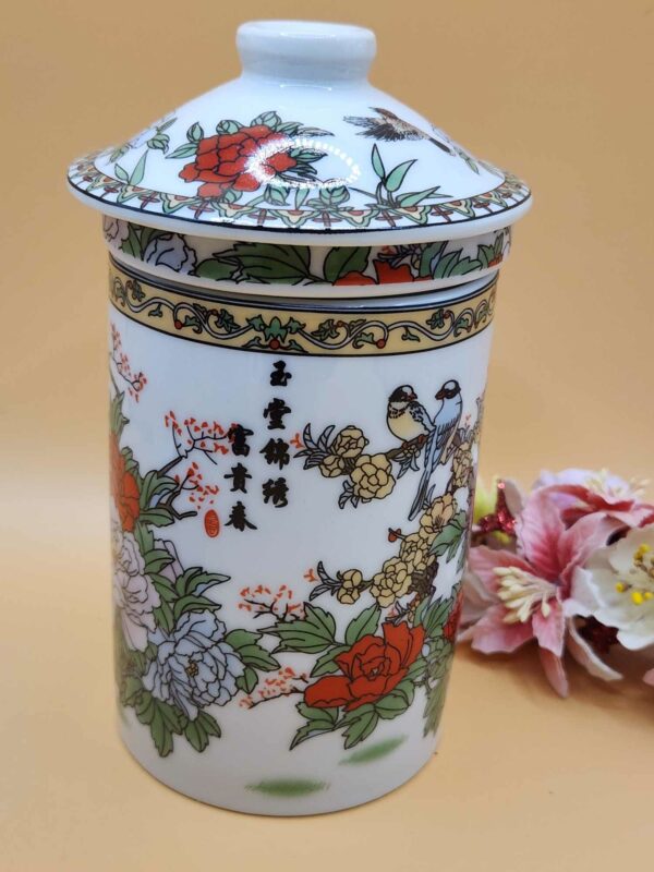 Japanische Teetasse (White Flowers)