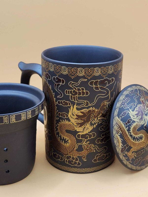 Teetasse Dragon (Black/Gold) - Image 2