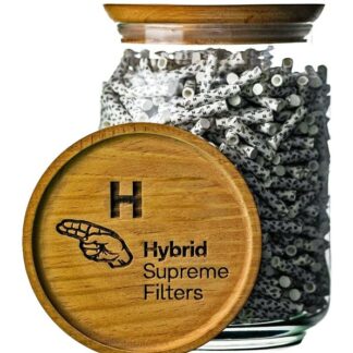 Hybrid Supreme Aktivkohlefilter / 6.4mm, Glas 1000 Stk.