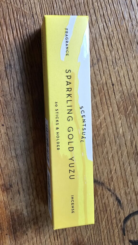 Scentsual - Sparkling Gold Yuzu 30 Sticks (Nippon Kodo) (Kopie)