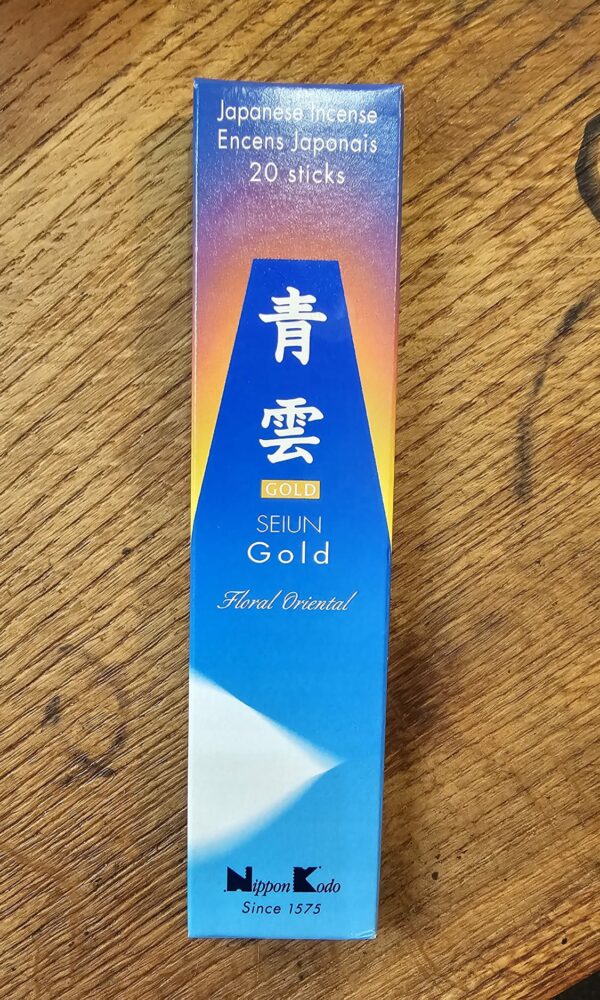 Seiun Gold - Floral Oriental 20 sticks (Nippon Kodo)